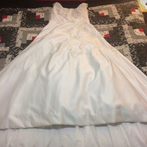 David’s Bridal wedding dress
